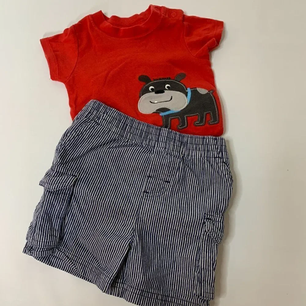 Boy 12 Month 8 Piece Outfit Bundle